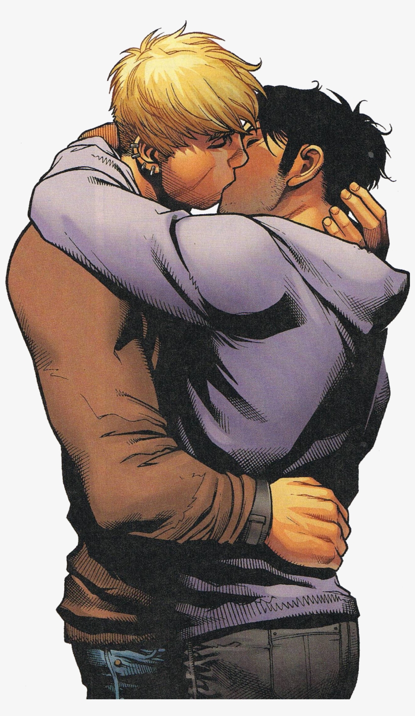 Superboyfriends Proposal Kiss - Cassie Lang And Iron Lad, transparent png download