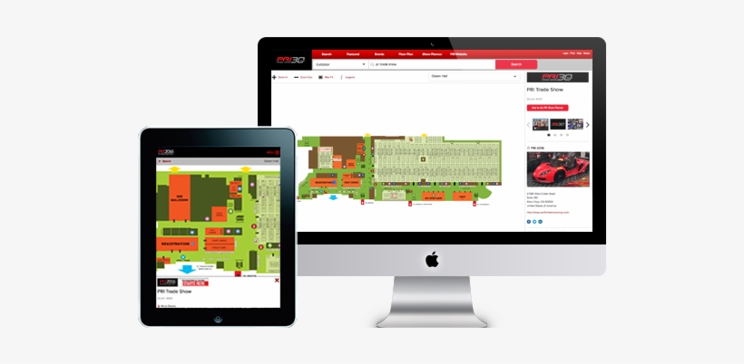 Pri Interactive Floorplan Sponsorship Opportunities - Performance Racing Industry Inc., transparent png download