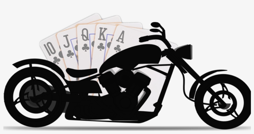 Harley Davidson Black And White, transparent png download