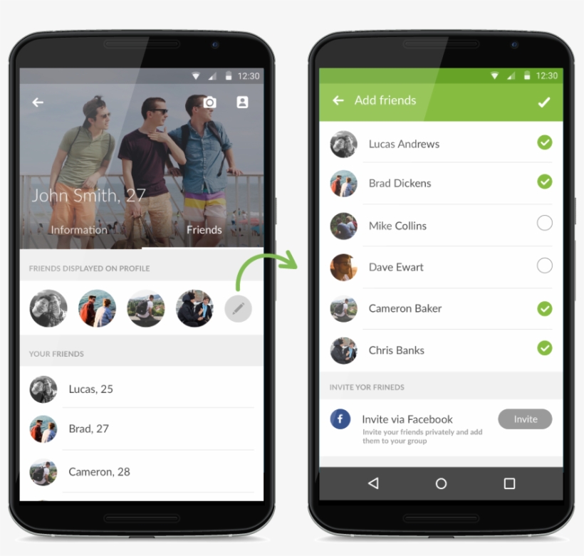 Groopify First Allows Its Users To Connect Their Profile - Social Groups App, transparent png download