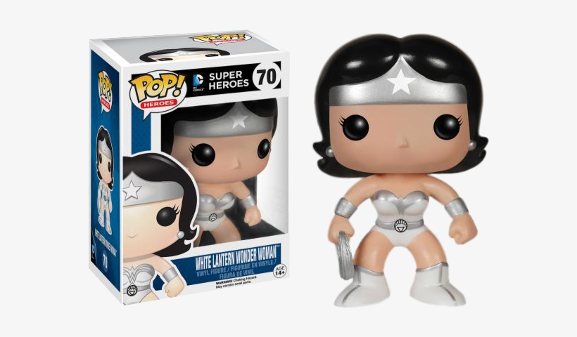 White Lantern Wonder Woman - White Lantern Wonder Woman Pop, transparent png download