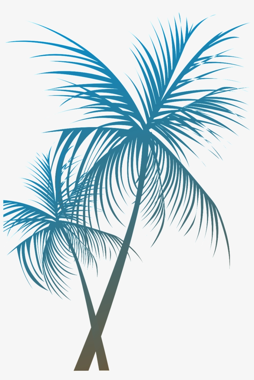 Palm Trees - Green, transparent png download