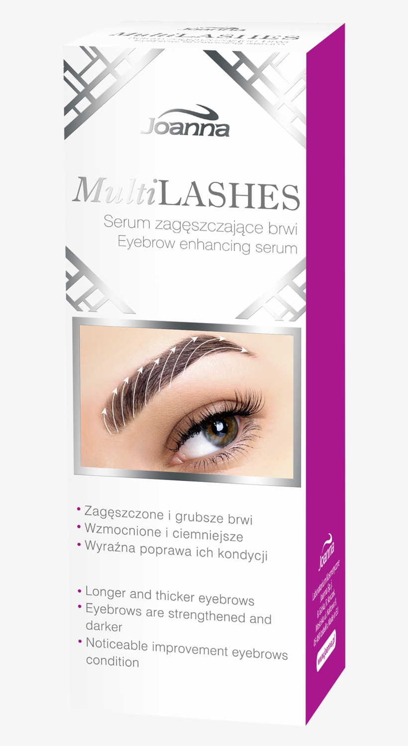 Multilashes Eyebrow Enhancing Serum - Serum Do Brwi Joanna, transparent png download