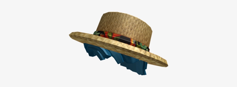 Beach Day Straw Hat And Hair - Plank, transparent png download