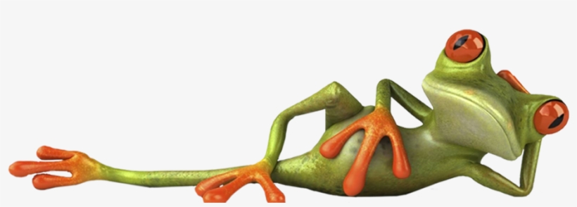 Have You Received A Frog Recently - Frog Lying Down Png, transparent png download