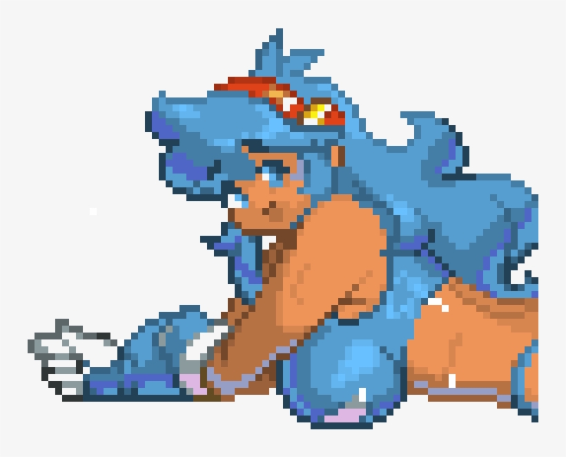 Laying Down - Pixel Art, transparent png download