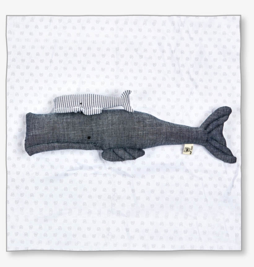 Mommy And Baby Whale Stuffed Toy - Stuffed Toy, transparent png download