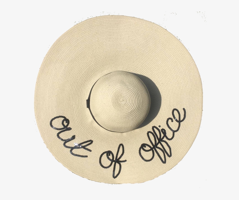 Out Of Office Sequin Sunhat - Out Of Office Transparant, transparent png download