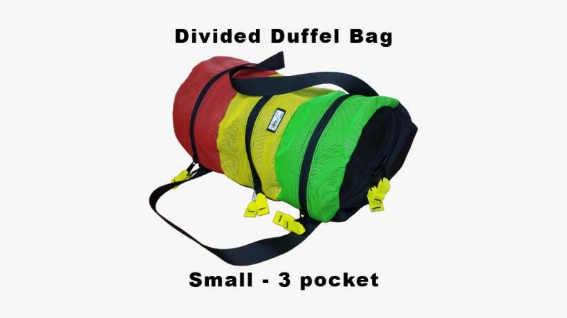 Divided Duffel Bag - Duffel Bag, transparent png download