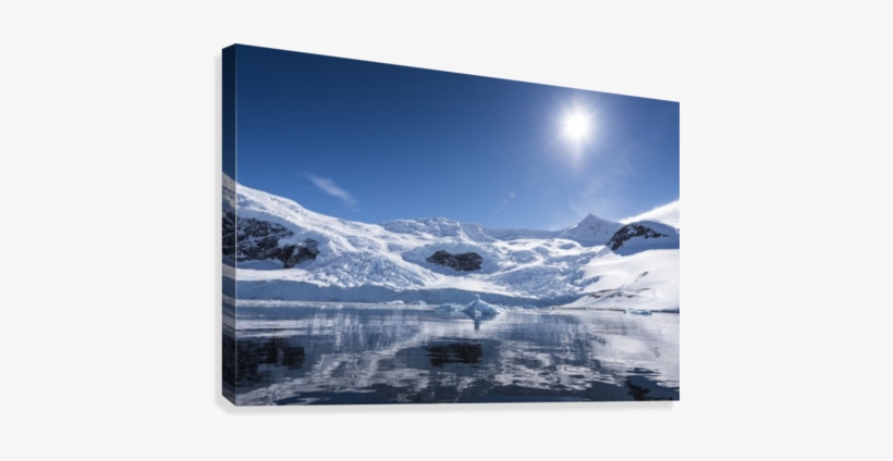 Bright Sun And Snow On The Mountains Reflected In The - Posterazzi Bright Sun And Snow On The Mountains Reflected, transparent png download