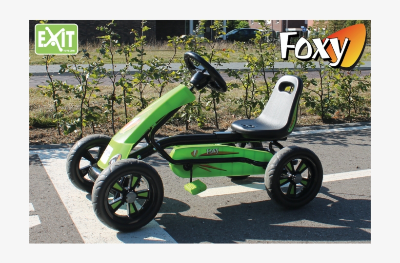 Exit Foxy Pedal Go-kart - Exit - Foxy Pedal Go-kart, transparent png download