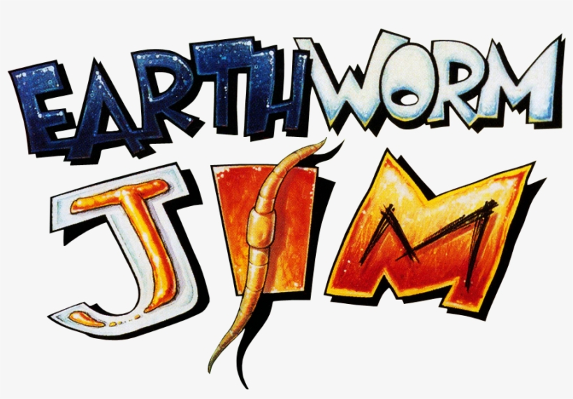 Earthworm Jim Logo By Ringostarr39-d8ybc6p - Earthworm Jim Special Edition, transparent png download