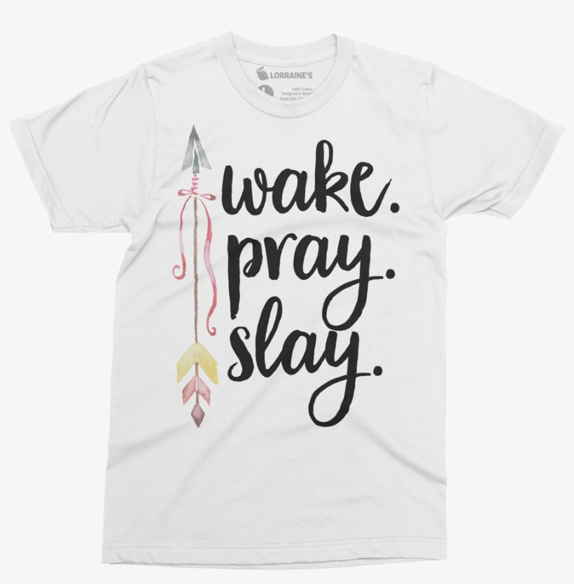 Custom T-shirt {wake - Calligraphy, transparent png download