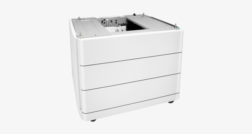 Hp Pagewide 3x550-sheet Paper Tray Stand - Hp P1v18a Paper Tray 1650sheets, transparent png download