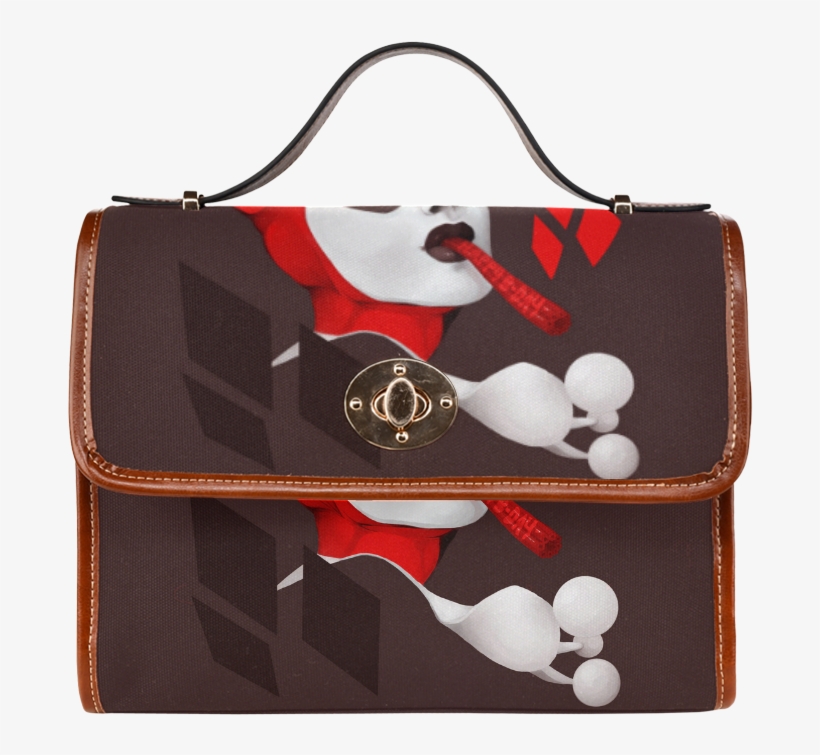 Harley Quinn Waterproof Designer Handbag Canvas Business - Briefcase, transparent png download