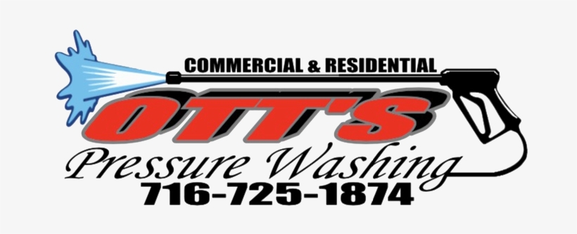 Ott's Pressure Washing, transparent png download
