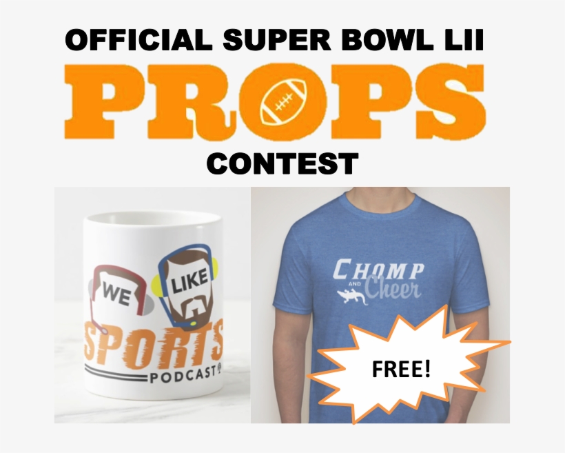 The Official C&c Wls Super Bowl Lii Prop Pick Contest - Club De Tareas, transparent png download