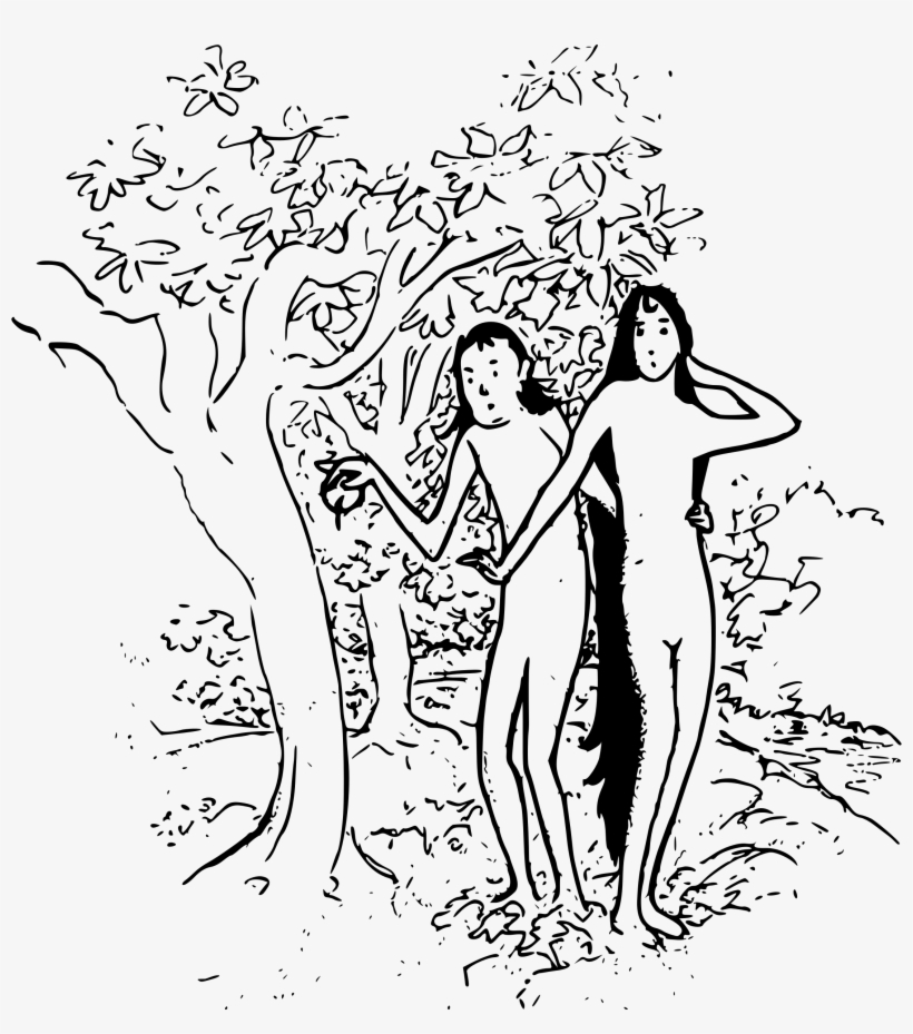 This Free Icons Png Design Of Adam And Eve Cartoon, transparent png download