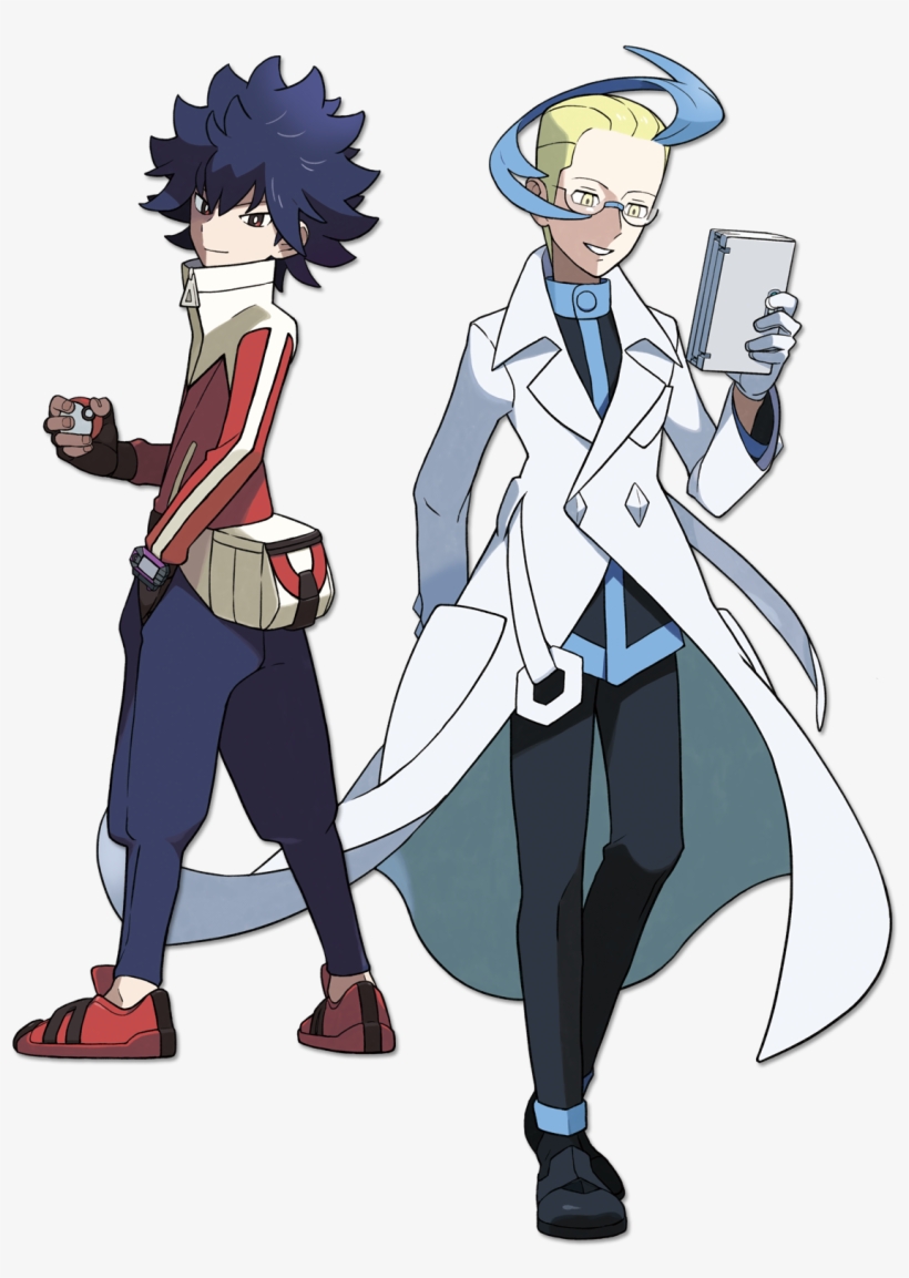 Rival And Professor - Should You Fight Pokemon, transparent png download