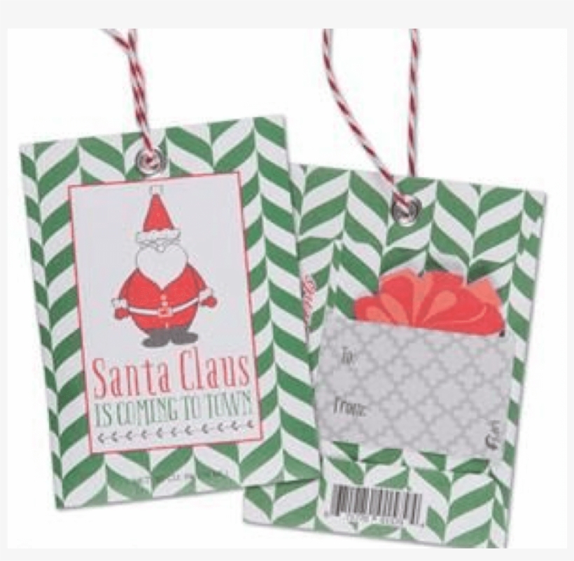 Willowbrook Fresh Scents Santa Claus Scented Gift Tags - Set Of 4 Christmas Festive Scented Sachet Gift Tags, transparent png download