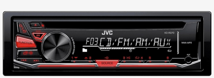 Jvc Kd-r370 - Jvc Kd R775s, transparent png download
