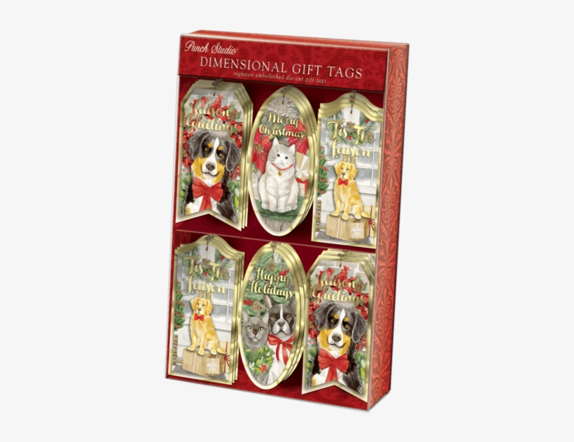 Merry Pets Holiday Gift Tags - Merry Pets Gift Tags, transparent png download