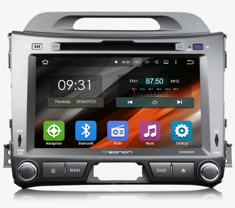 Pure Android - Eonon Ga6153w Android 5.1 Car Stereo Special F Quad, transparent png download