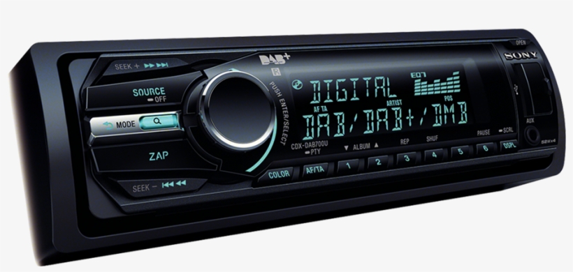 Sony Cdxdab700u - Sony Cdx Gt66upw Car Cd Receiver, transparent png download