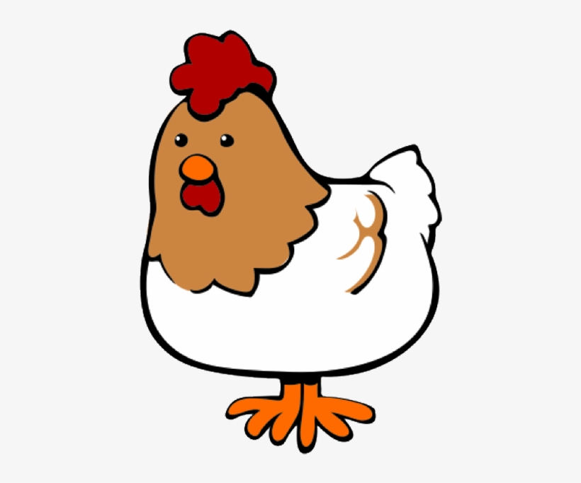 Chicken - Chicken Cartoon, transparent png download