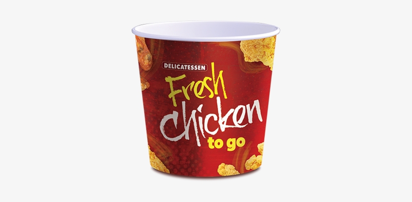 130oz Pp “fresh Chicken To Go” Bucket - Coffee Cup, transparent png download