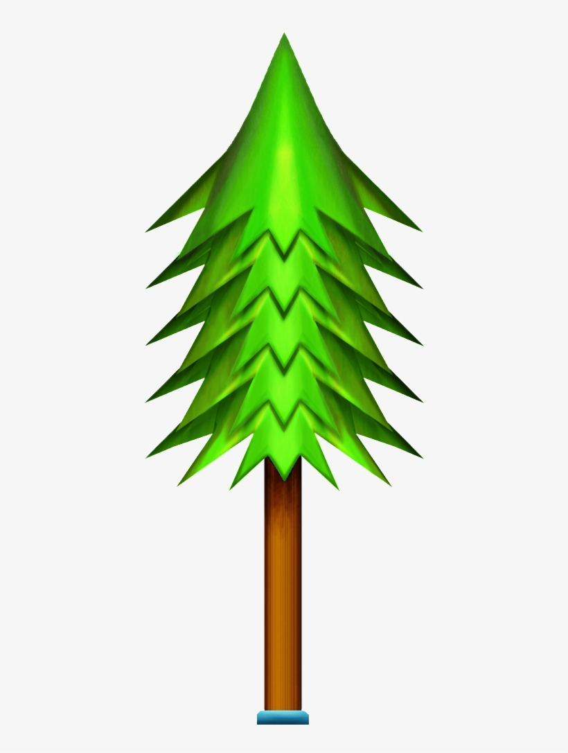 It's Got Maximusdm's Pixel-perfect Pine Brush And Subsubtantive's - Sonic 2 Hill Top Tree, transparent png download