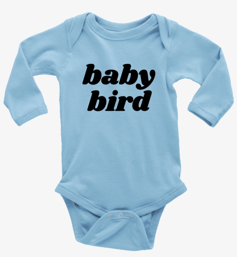 Baby Bird Long Sleeve Infant Onesie - Dizinga Holographic Sight Red Dot Scope White Baby, transparent png download