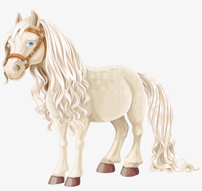 Beautiful Horse Cartoon Png Clipart Image - Beautiful Horse Cartoon, transparent png download