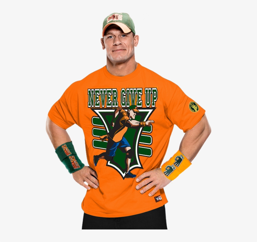 john cena orange t shirt