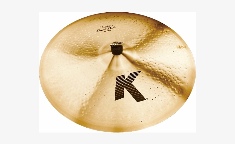 Many Professional Drummers Prefer Hand-hammered Cast - K Custom Dark Ride, transparent png download