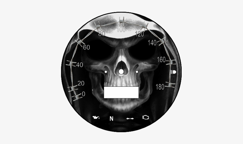 1100 V-star Barb Wire Reaper Black Eyes 2 - X-men Deadpool Punisher Deathstroke Grim Reaper Balaclava, transparent png download