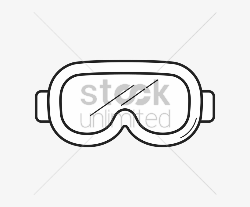 Goggles Clipart Swimming Mask - Vector Graphics, transparent png download