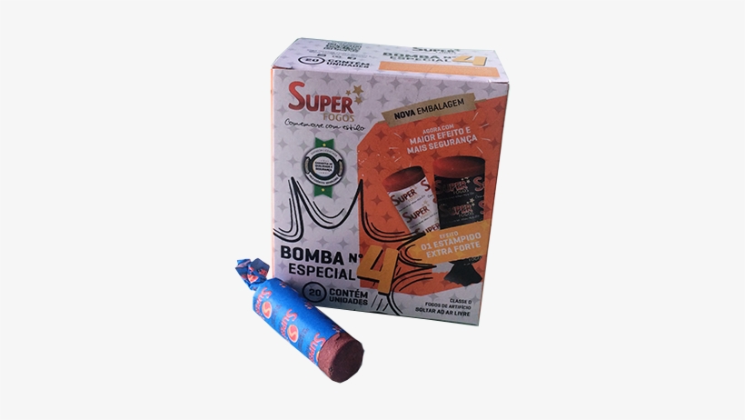 Bomba Nº 04 Batom Especial - Bomba Batom, transparent png download