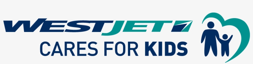 Win Westjet Gift Of Flight Vouchers - Westjet Cares For Kids Logo, transparent png download