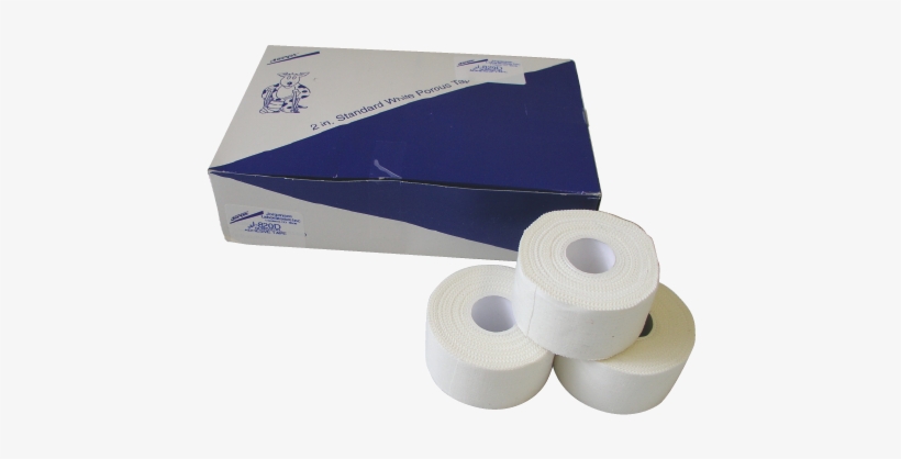 Standard White Porous Tape, 2" - Tissue Paper, transparent png download