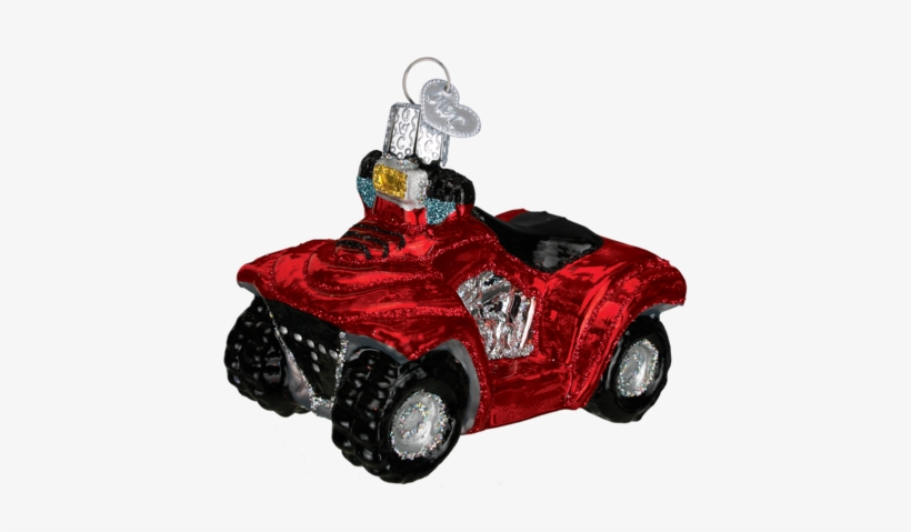 Four Wheeler Christmas Ornament - Old World Christmas Ornament - Panda Cub, transparent png download