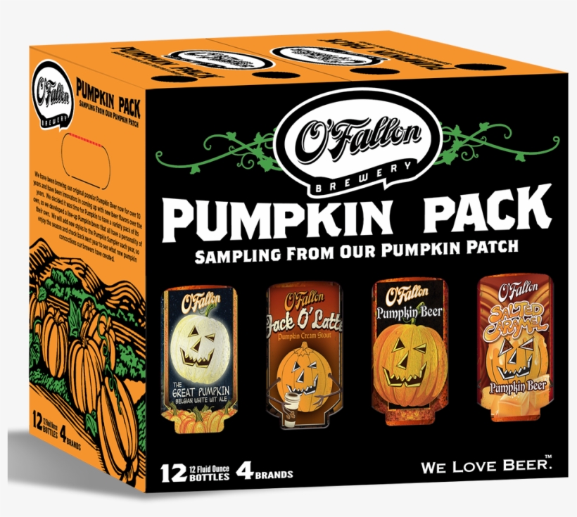 It's Been Over 10 Years Since We First Brewed Our Original, - O Fallon Brewery Pumpkin Pack, transparent png download