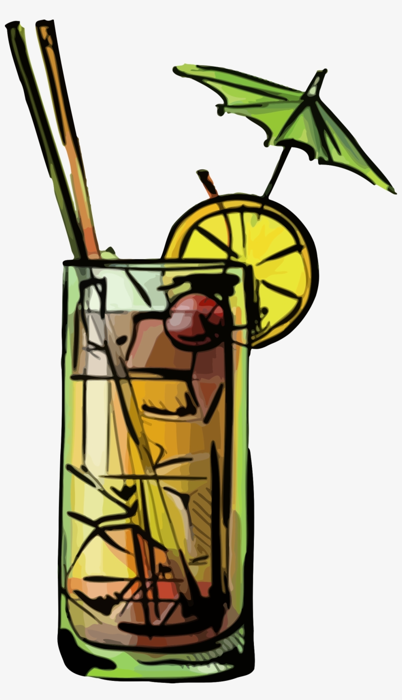 This Free Icons Png Design Of Mai Tai Cocktail, transparent png download