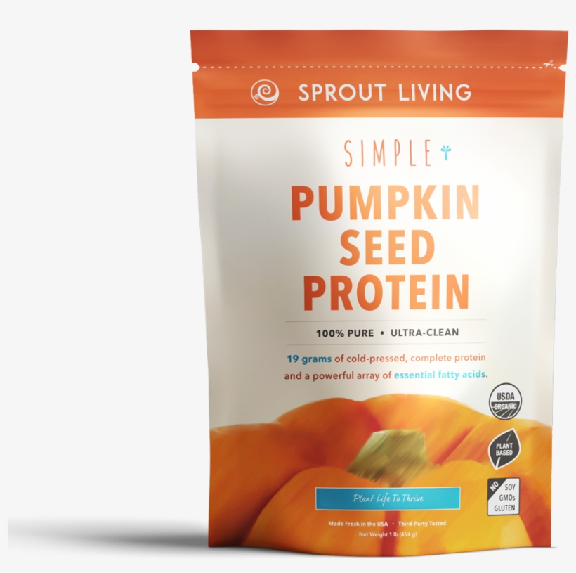 Certified - Pumpkin Seed Protein Powder, transparent png download