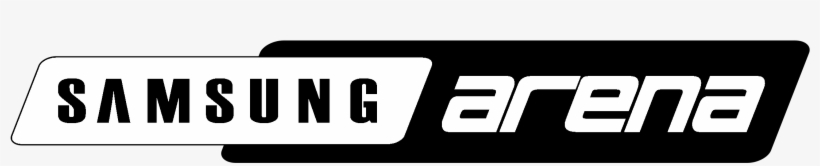 Samsung Arena Logo Black And White - Samsung Arena Logo, transparent png download