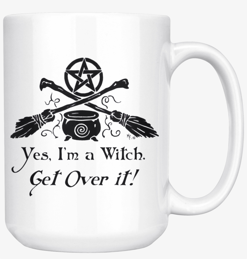 Yes, I'm A Witch Mug - Witchcraft, transparent png download