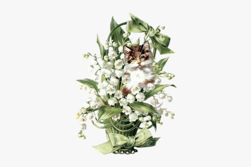 Posté Par Nono Et Coco À - Clipart Lily Of The Valley Vintage, transparent png download