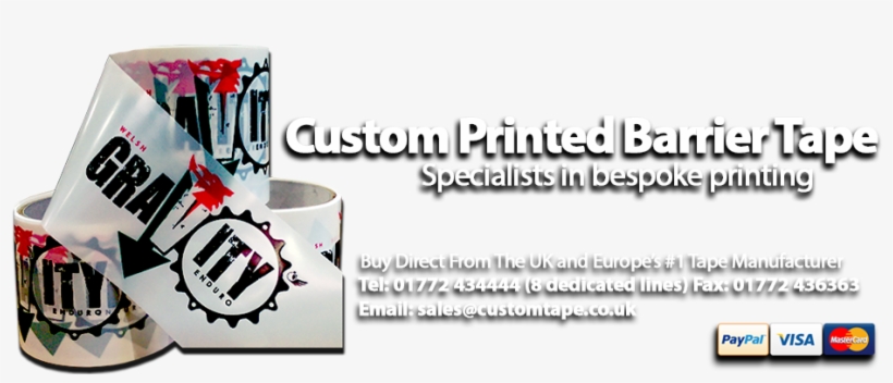 Custom Printed Barrier Tape Header - Barricade Tape, transparent png download