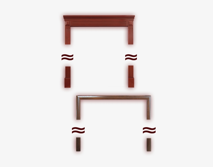 Glazing Beads Are An Important Decorative Element Of - Parallel, transparent png download