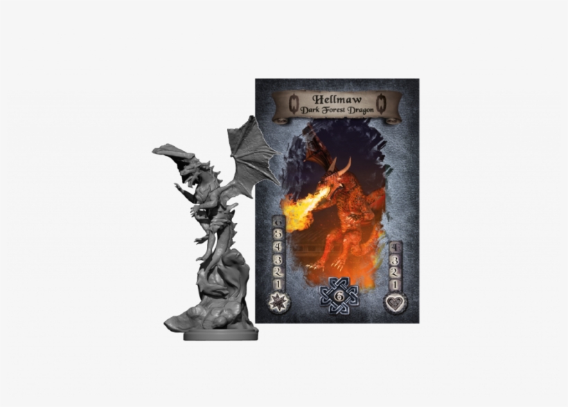 The Dark Forest Dragon - Flame, transparent png download